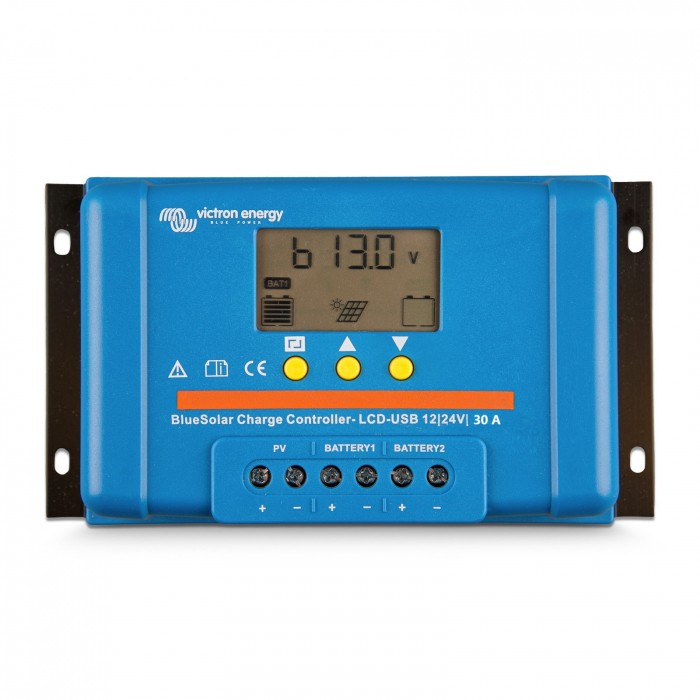 Incarcator solar LCD&USB 12V/24V 30A Victron Energy BlueSolar PWM-LCD&USB 12/24V-30A - imagine 3